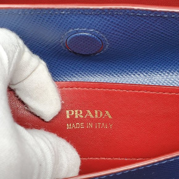 Prada Double Cuir Medium Saffiano Crossbody Bag - Picture 14 of 16